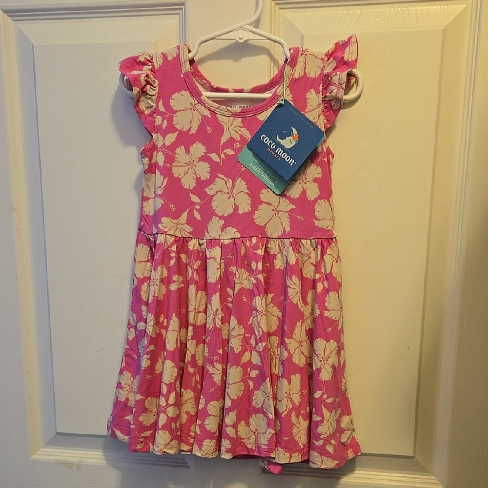NWT Cocomoon Hawaii Aloha Collection 3T Salina Dress